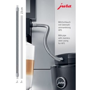 Jura Milk pipe with stainless steel casing HP3