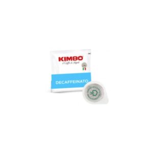 Kimbo Paper Pods Decaf no logo