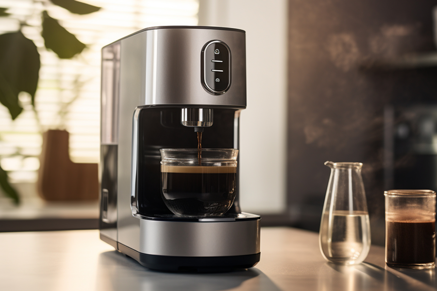 Domestic coffee machine