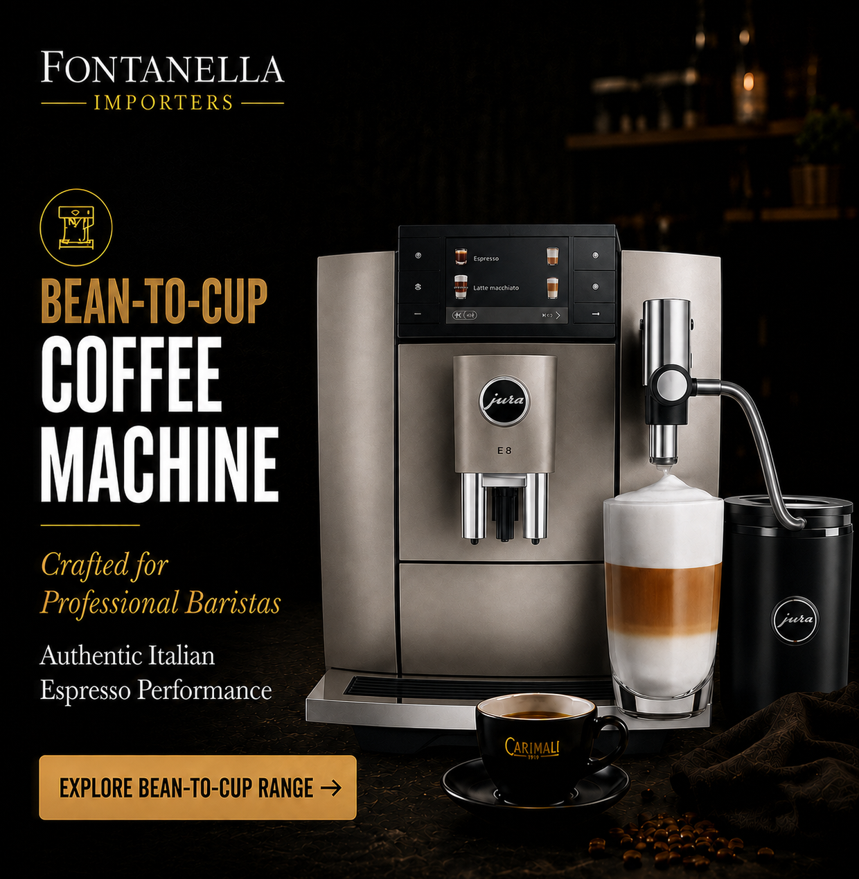 bean to cup coffee machines