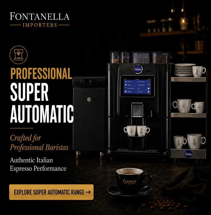 Super automatic coffee machines